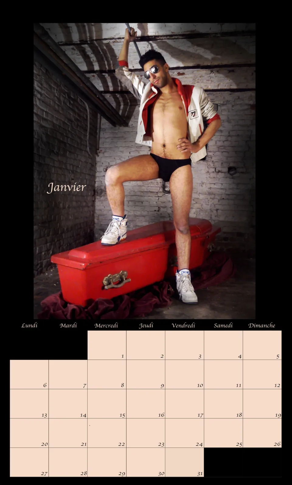 Calendrier sexy des pompes funèbres