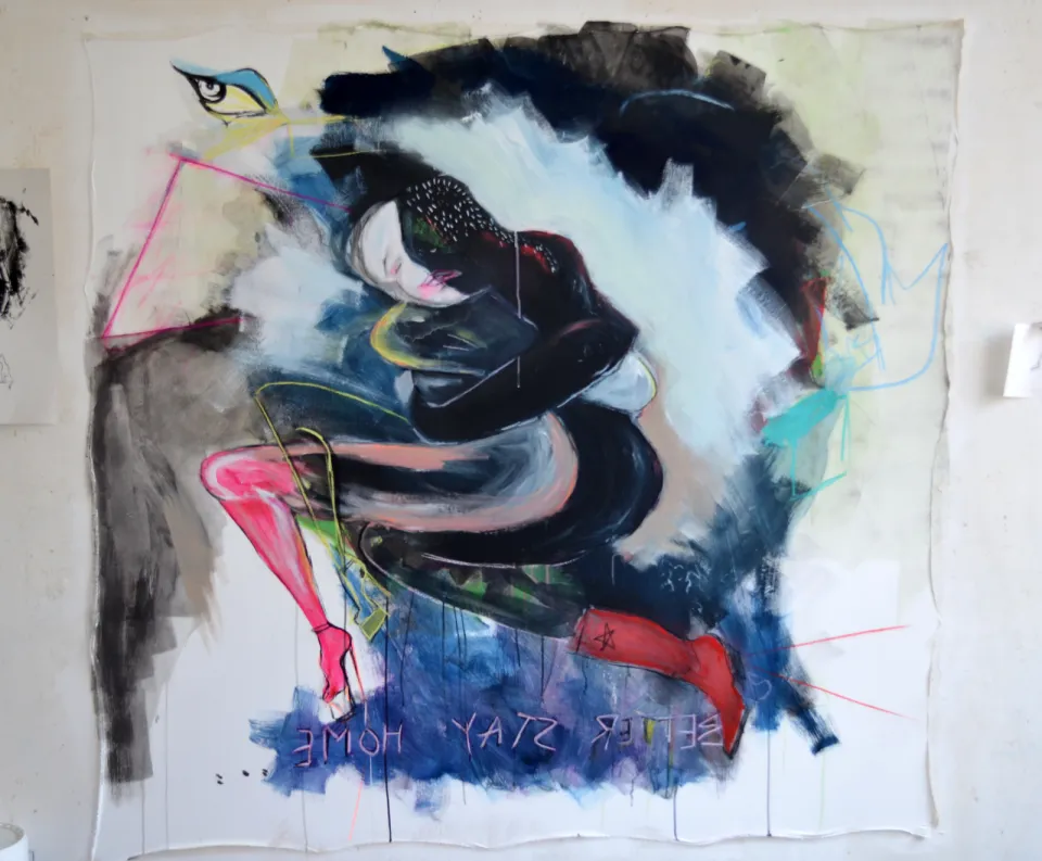 Sophie Monroy, Peintures, textiles — image 28